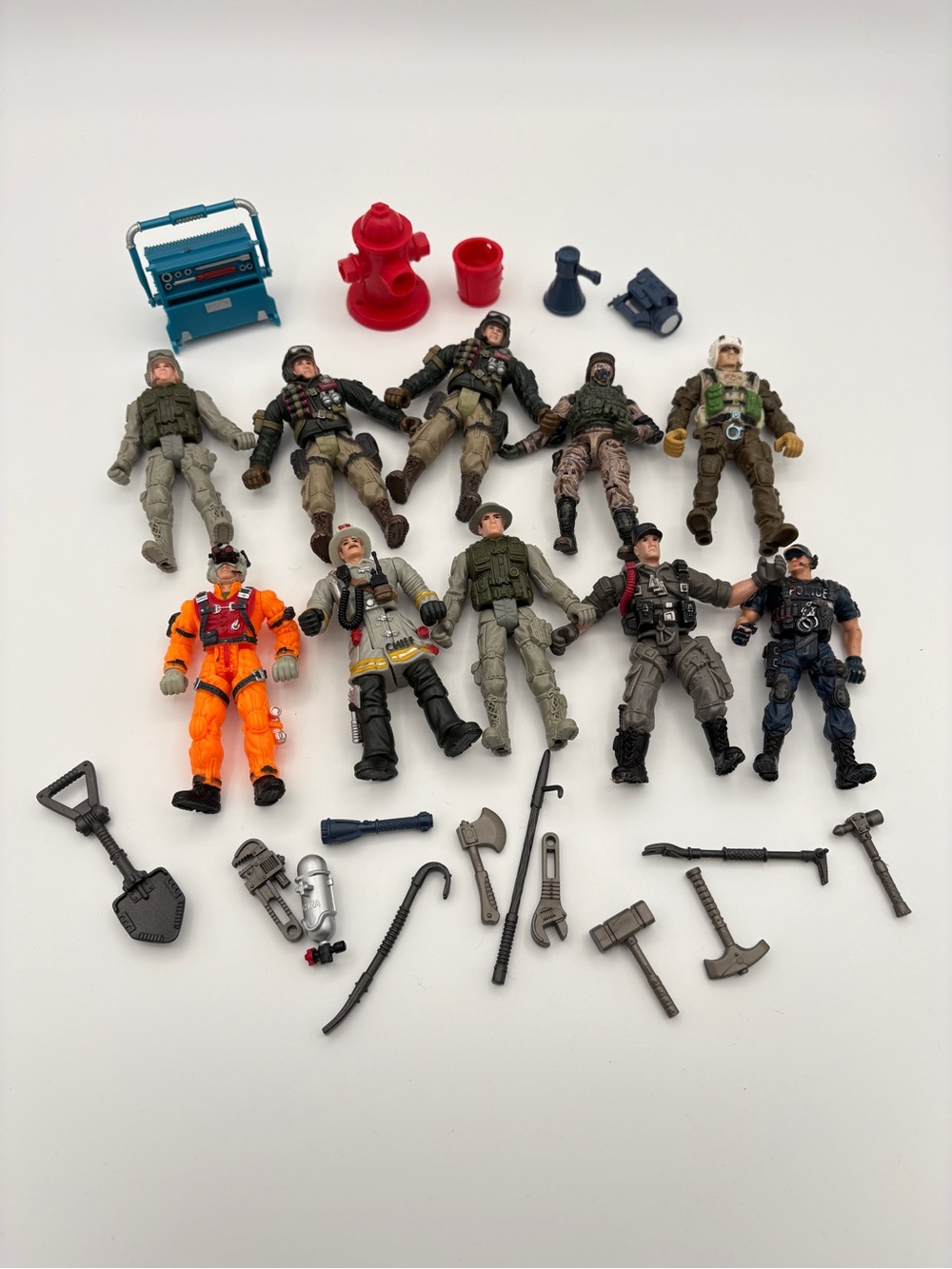 Ten Chap Mei 4 inch Action Figures with Tool Accessories (17)